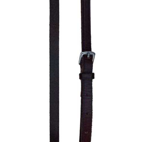 Edgewood Fancy Training Cavesson Noseband in Brown - Oversize / WB