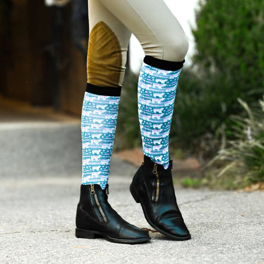 Dreamers & Schemers 'Chill Out' Pair & a Spare Tall Boot Socks