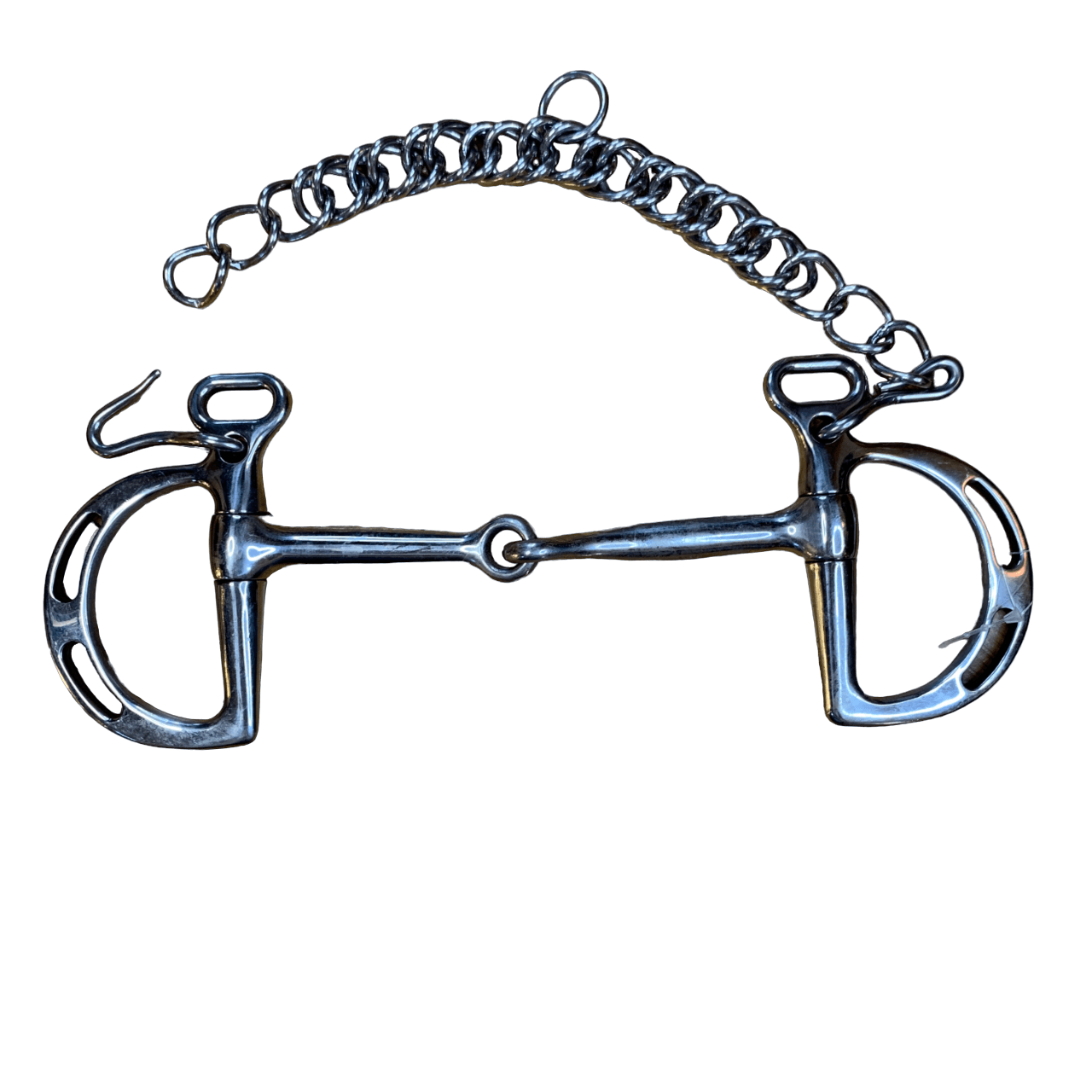 Korsteel 'Uxeter' Jointed Kimberwick in Stainless Steel - 5 1/2"