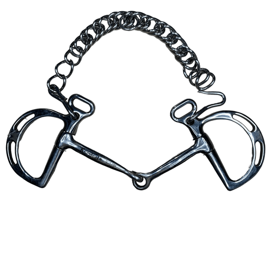 Korsteel 'Uxeter' Jointed Kimberwick in Stainless Steel - 5 1/2"