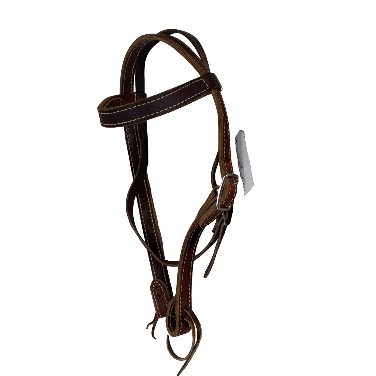 Leather Western Bridle in Brown - Full