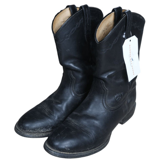 Ariat Heritage Western Roper Boot in Black - 8.5B