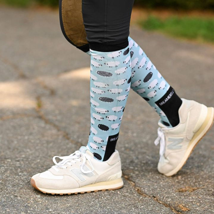 Dreamers & Schemers Who's A Black Sheep Pair & a Spare Sock - Adult