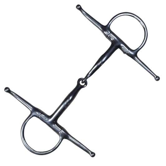 Myler Single Joint Cheek Snaffle w/o Hooks