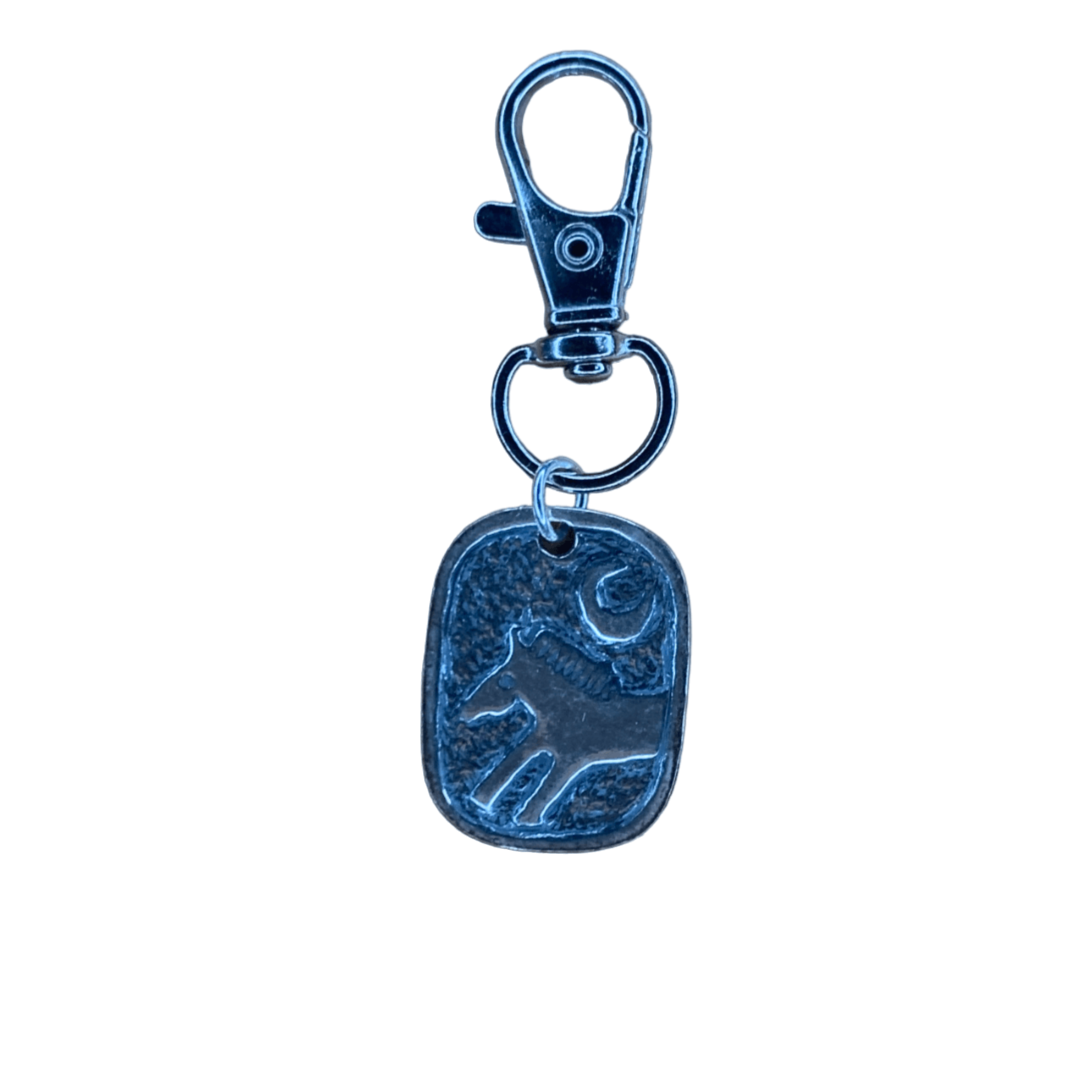 Horse & Moon Zipper Pull Charm