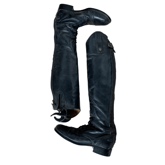 Ariat 'Heritage Contour' Field Boots in Black - Youth 5.5B / Medium / X-Small