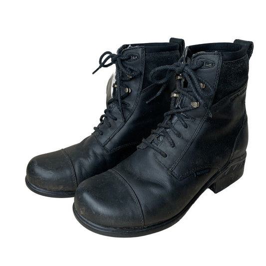 Ariat 'Extreme' Laced H20 Insulated Paddock Boots in Black - 7.5B