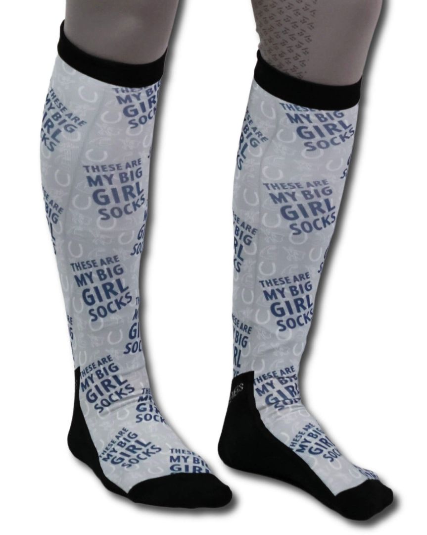 Dreamers & Schemers 'Big Girl Socks' Pair & Spare Socks - Adult