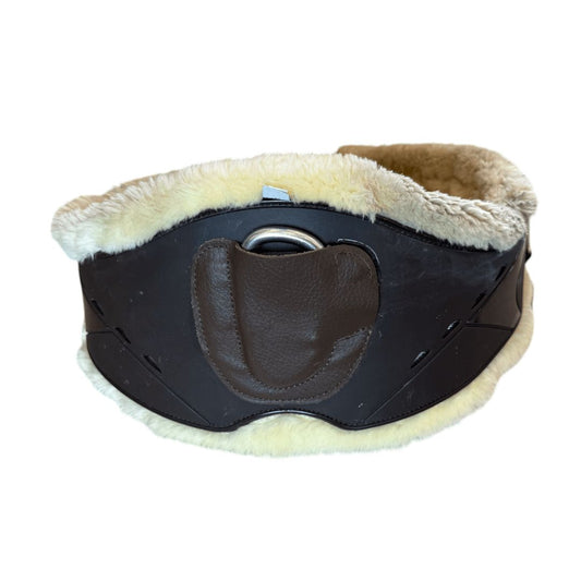 Professional's Choice 'Ventech' Contoured Jump Girth in Chocolate - 54"