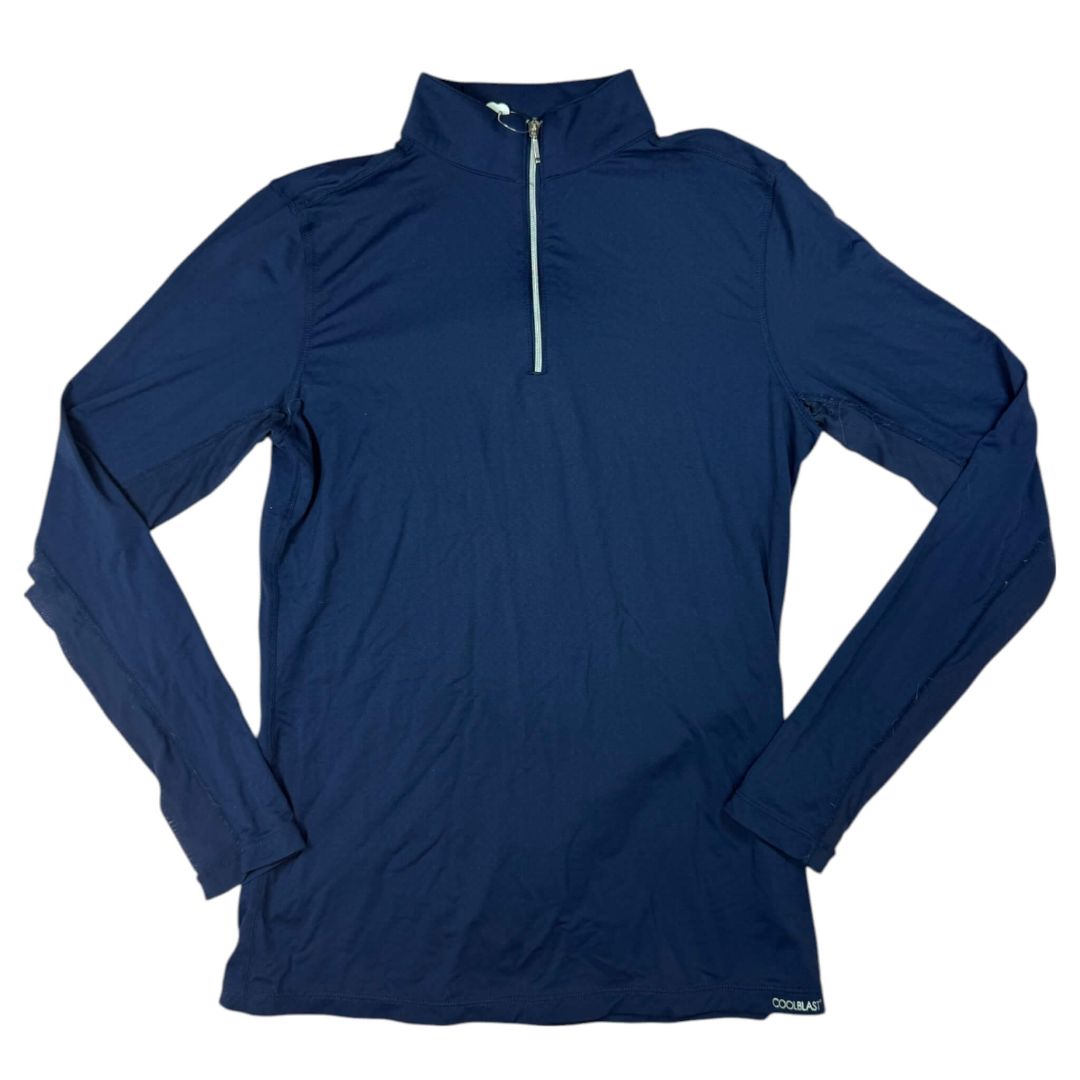 Dover 'CoolBlast 100' LS Show Shirt in Navy - X-Small (US 0-2)