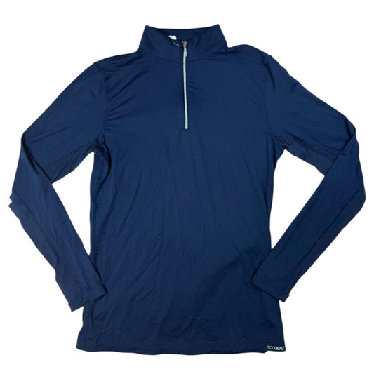 Dover 'CoolBlast 100' LS Show Shirt in Navy - X-Small (US 0-2)