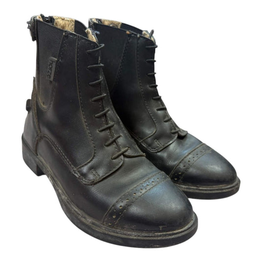 Horze 'Kilkenny' Paddock Boots in Black - EU33 (US 2)
