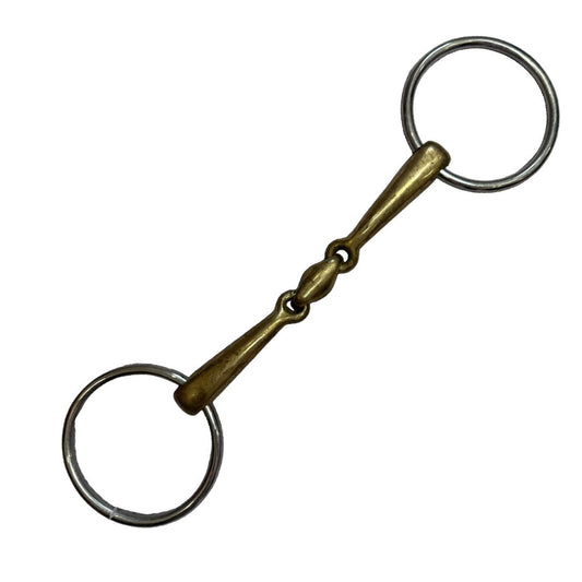 Loose Ring Snaffle with Oval Link in Copper - 6"