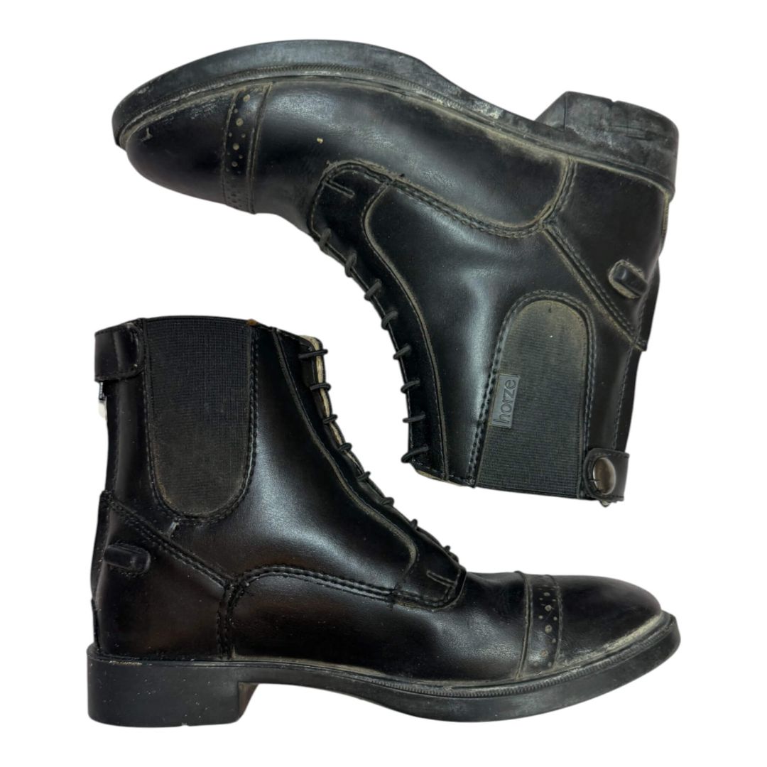 Horze 'Kilkenny' Paddock Boots in Black - EU33 (US 2)