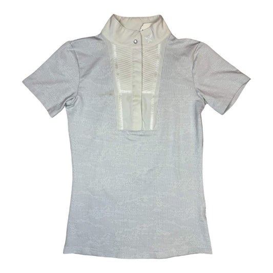 Kingsland 'Windy' SS Show Shirt in White - Ladies' X-Small