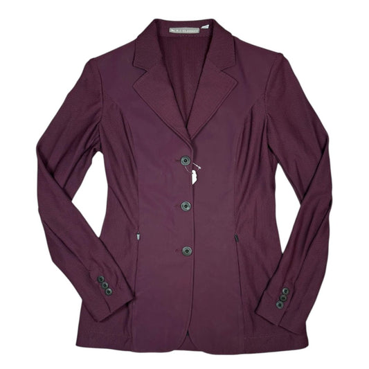 R.J. Classics 'Harmony' Mesh Show Coat in Dark Berry - Woman's 0L