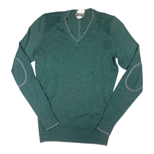 R.J. Classics 'Natalie' V-Neck Sweater in Sage Green - Woman's X-Small
