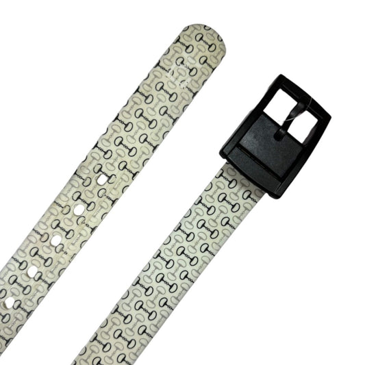 C4 Snaffle Belt in White - 33"