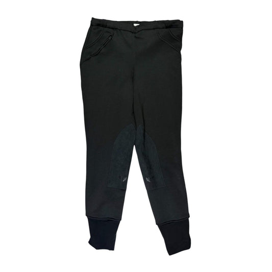 TuffRider Unifleece Pull-On Winter Breeches in Black - Woman's 32