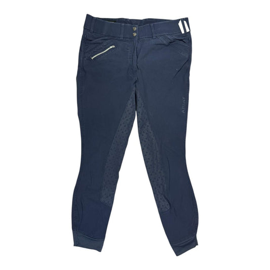 Ariat 'Tri Factor' Grip Full Seat in Navy - Woman's 32R