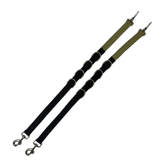 Performer's 1st Choice Nylon Side Reins in Black - Miniature/Pony