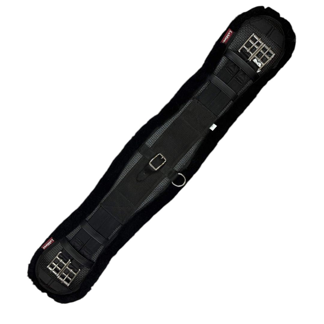 LeMieux Integrated Mono Merino Wool Dressage Girth in Black - 30"
