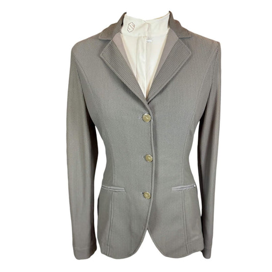 AA Platinum 'MotionLite' Competition Jacket in Grey - Woman's Small