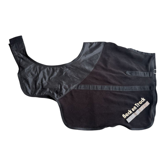 Back on Track Exercise Quarter Sheet in Black - 49"