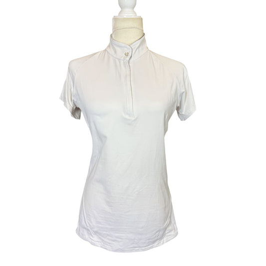 Horseware 'Sara' SS Competition shirt in White - Woman's Large