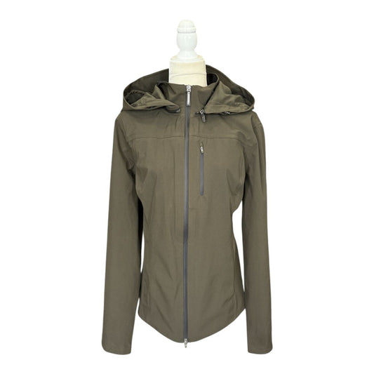 Noel Asmar Long Riding Jacket in Moss Green - Woman's 2XL