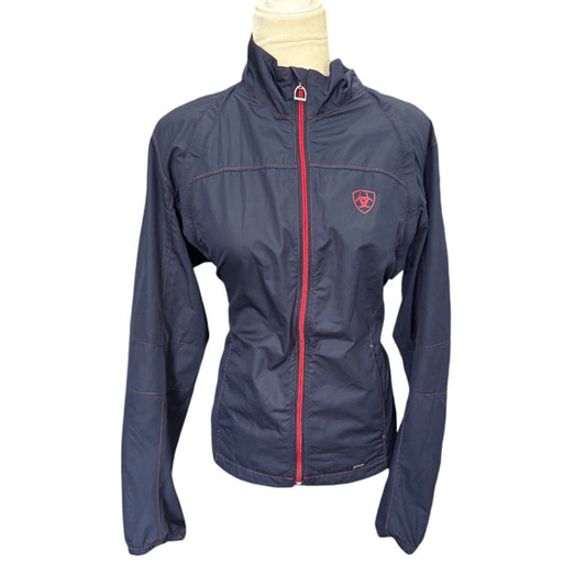 Ariat Convertible Windbreaker in Navy - Woman's X-Large
