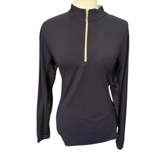 EIS 'Cool' LS Sun Shirt in Black - Woman's X-Large