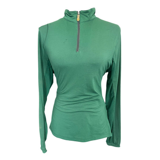 Kastel Denmark Long Sleeve Sun Shirt in Green - Woman's Large