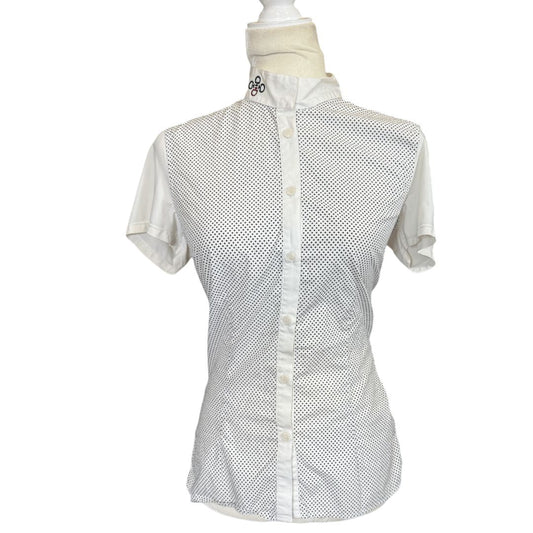 Cavalleria Tosacana Short Sleeve Show Shirt in White - Medium