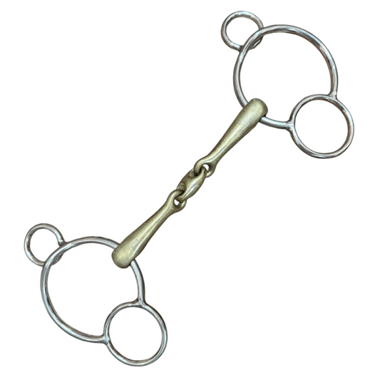 Herm Sprenger KK Ultra Universale 3-Ring Snaffle in Sensogan - 5 1/2"