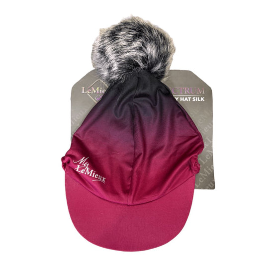 Le Mieux Spectrum Luxury Silk Hat in Mulberry Ombre