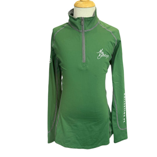 Le Mieux Classique LS Base Layer in Hunter Green - Woman's XXS