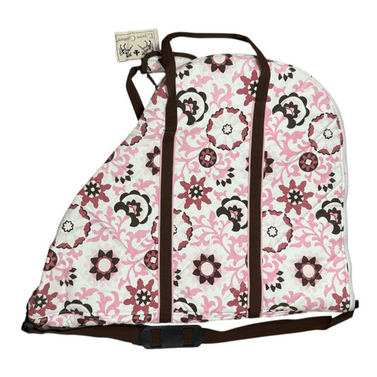 Equine Couture Saddle Bag in Pink / Brown