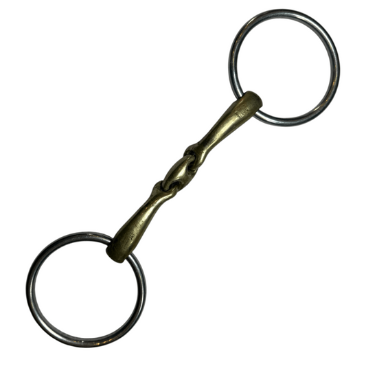 Herm Sprenger KK Ultra Double Jointed Loose Ring Snaffle in Sensogan - 5"