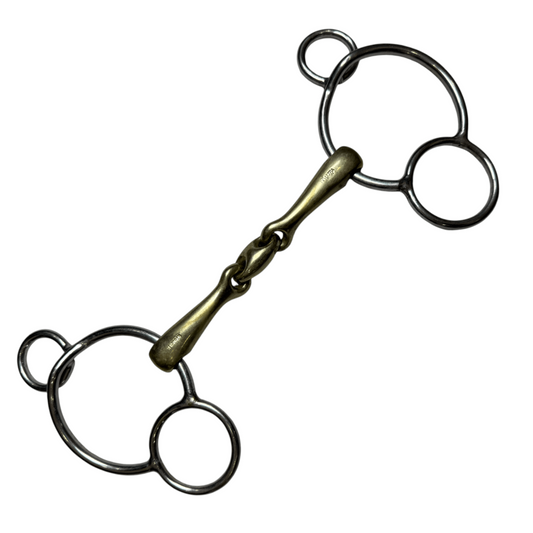 Herm Sprenger KK Ultra Universale 3-Ring Snaffle in Sensogan - 5"