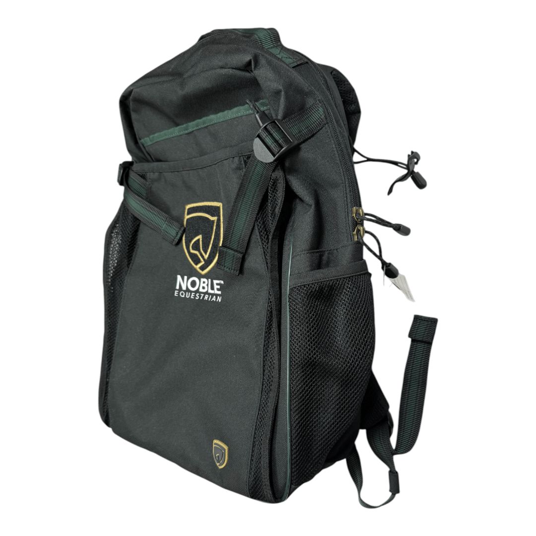Noble Equestrian 'Ringside' Backpack in Black