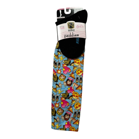 Noble Outfitters Over the Calf Peddies Tall Boot Socks in  - Girls' 3-5