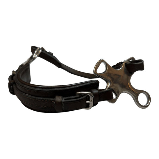 Nunn Finer 'The Crossroad' Leather Hackamore in Brown -
