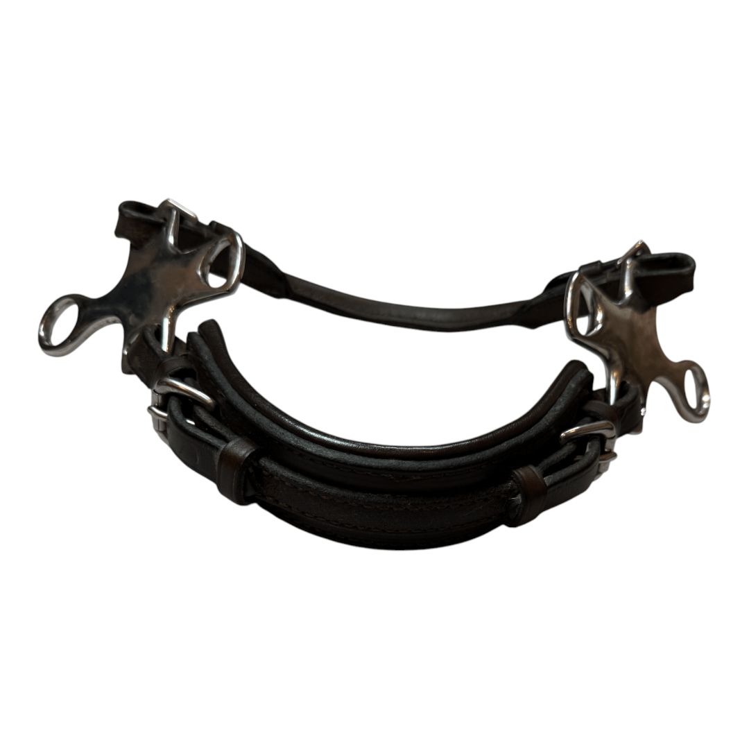 Nunn Finer 'The Crossroad' Leather Hackamore in Brown -