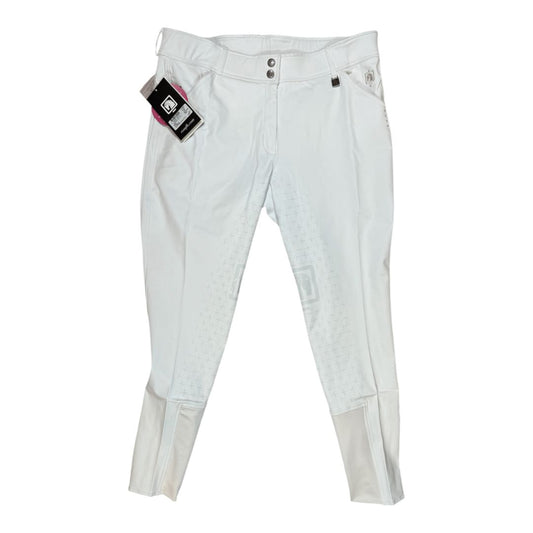 Romfh 'Sarafina Bling' Full Grip Breech in White - Woman's 34R
