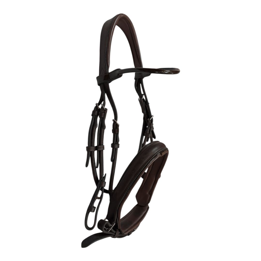 Equipe No Stress Bridle in Brown - Full