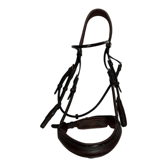 Equipe No Stress Bridle in Brown - Full