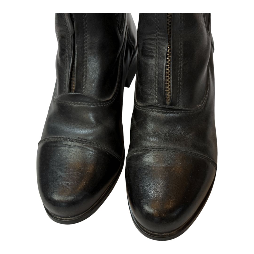 Ariat 'Devon IV' Zip Paddock Boot in Black - Woman's 4 (EU 35.5)