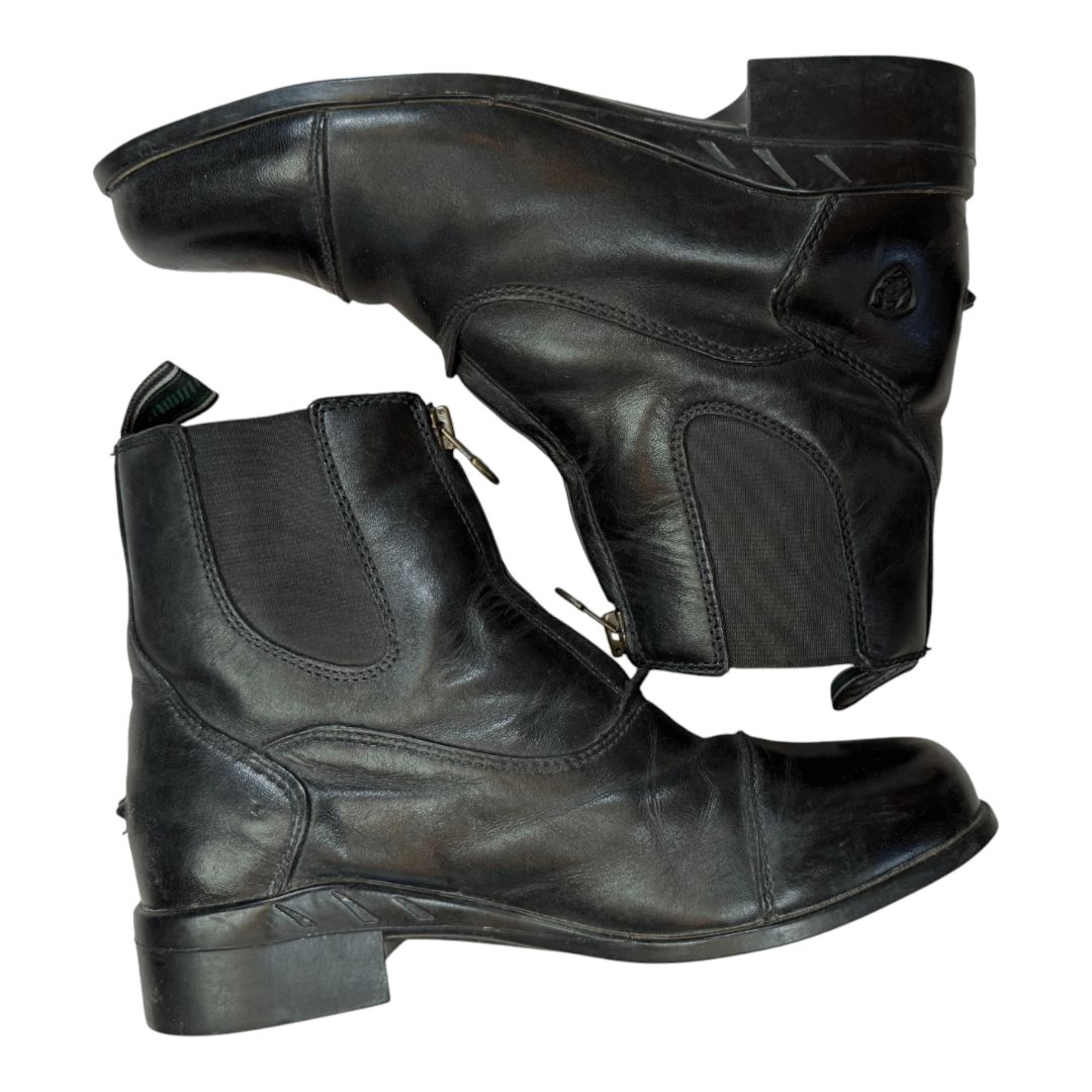Ariat 'Devon IV' Zip Paddock Boot in Black - Woman's 4 (EU 35.5)