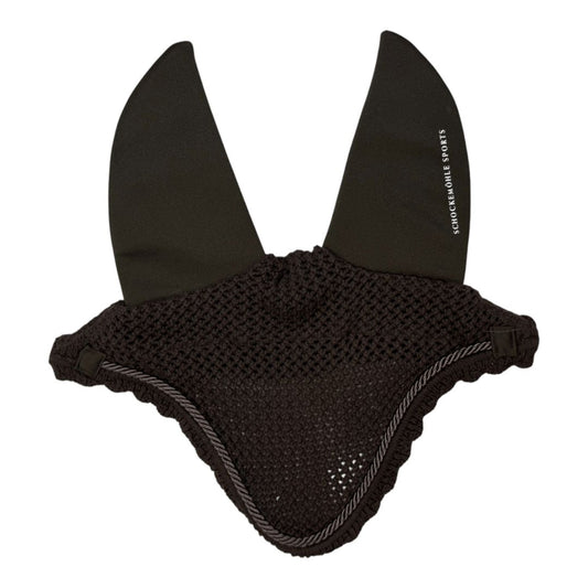 Schockemöhle Sports 'Air Silent' Ear Bonnet in Brown - Full
